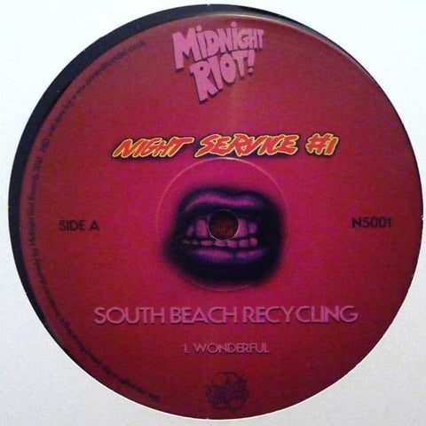 South Beach Recycling ‎– Night Service 1 - Night Service ‎– NS001