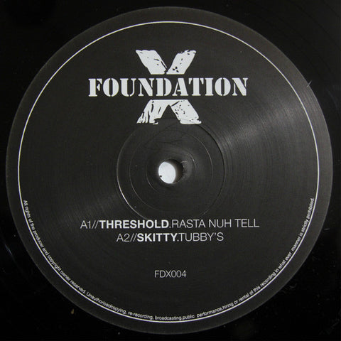 Various ‎– Foundation X 004 - Foundation X ‎– FDX 004 REPRESS