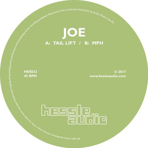 Joe – Tail Lift / MPH - Hessle Audio ‎– HES032
