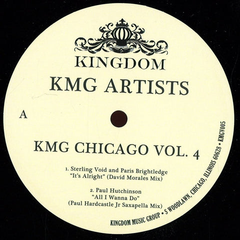 Various ‎– KMG Chicago Vol. 4 12" Kingdom Music Group ‎– KMGV005