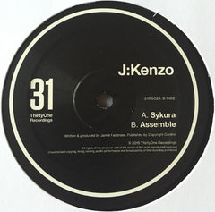 J:Kenzo ‎– Sykura / Assemble 12" 31 Records ‎– 31RS024