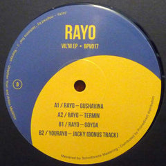 Rayo - Vil'Ni EP - BodyParts Vinyl ‎– BPV017