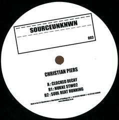 Christian Piers ‎– Clocked Decay 12" SOURCEUNKNWN ‎– SU003