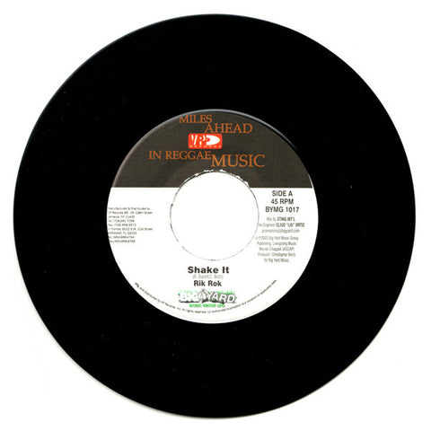 Rik Rok, Christopher Birch - Shake It / Birch In A Mirror 7" BYMG1017 VP Records