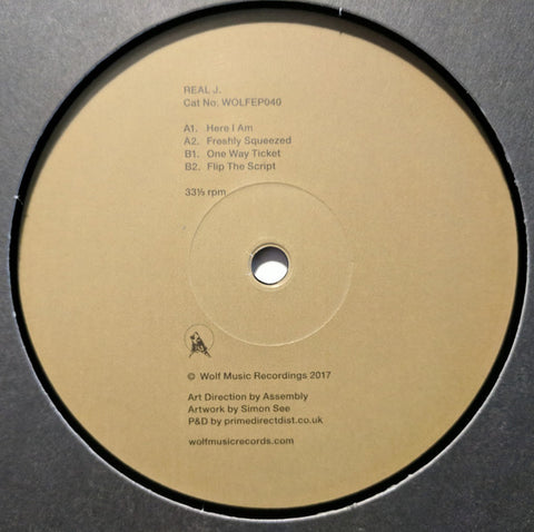 Real J ‎– Wolf EP 40 12" Wolf Music Recordings ‎– WOLFEP040