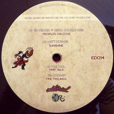 Various ‎– Whiskey Tango Foxtrot EP - Editorial ‎– ED014