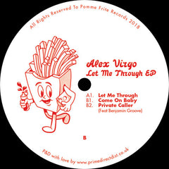Alex Virgo ‎– Let Me Through EP - Pomme Frite ‎– PFRITE001