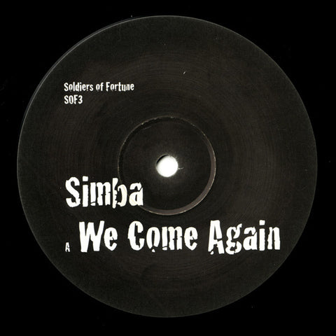 Simba - We Come Again / Wicked Sound - SOF3 Soldiers Of Fortune