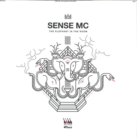 Sense MC ‎– The Elephant In The Room 12" Diffrent Music ‎– DIFFLP001