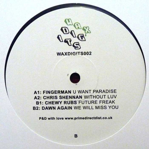 Various ‎– Waxdigits002 - Wax Digits ‎– WAXDIGITS002