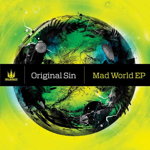 Original Sin - Mad World EP 2x12" Playaz Recordings ‎– PLAYAZ029