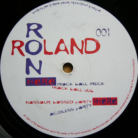 Ron & Roland ‎– Nassaur Bassed Party 12" Surreal ‎– SUR001