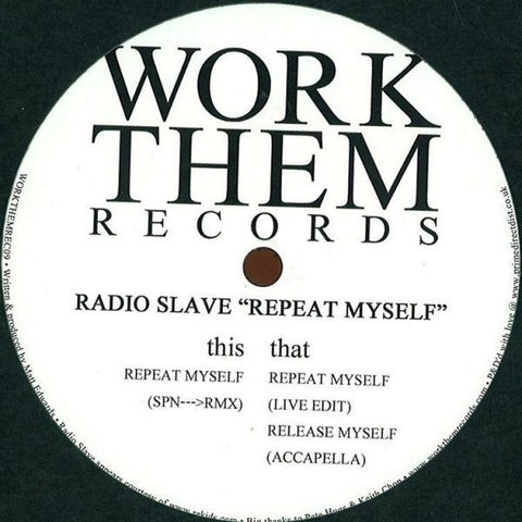 Radio Slave ‎– Repeat Myself