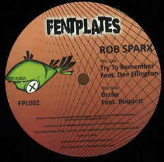 Rob Sparx ‎– Broke 12" Fent Plates ‎– FPL002