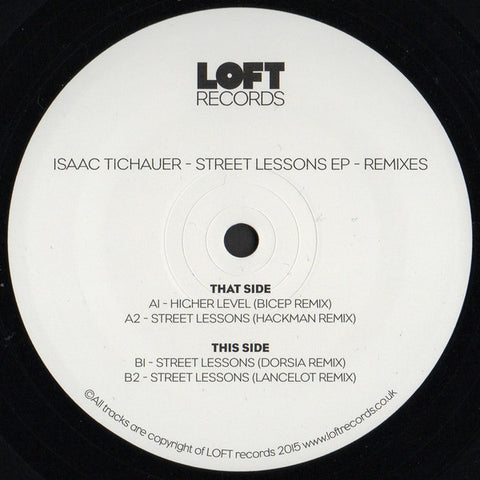 Isaac Tichauer ‎– Street Lessons EP - Remixes - Loft Records - LOFT004