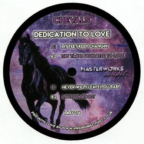 Chevals ‎– Dedication To Love - Masterworks Music ‎– MMV014
