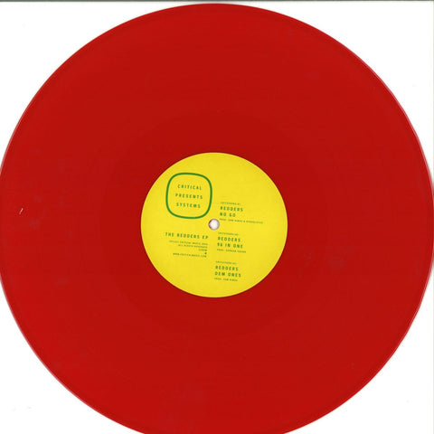 Redders ‎– Critical Presents : Systems 005 (The Redders EP) 12" Critical Recordings ‎– CRITSYS005