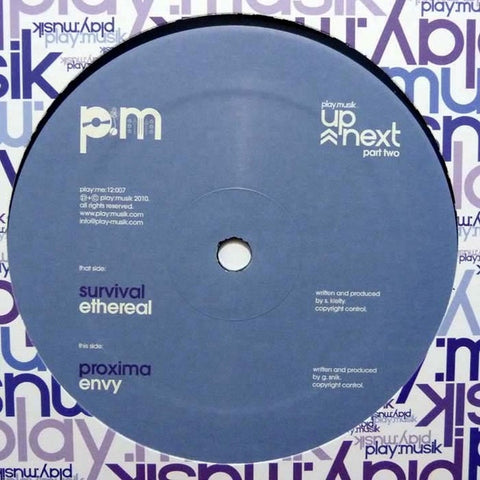 Survival / Proxima - Up Next Part Two 12" Play:musik play:me:12:007