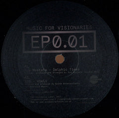 Various ‎– Music For Visionaries 0.01 12" Cinematic Recordings ‎– CINMV12005