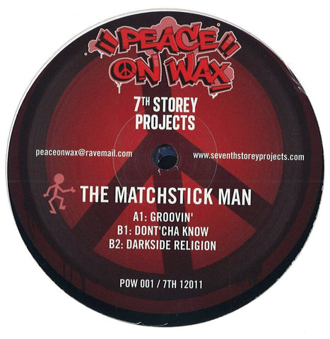 The Matchstick Man & Fozbee & Cooz ‎– 7 Track EP 7th Storey Projects ‎– 7TH 12011, Peace On Wax ‎– POW 001