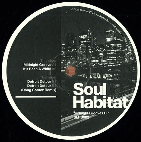 Soul Habitat ‎– Midnight Grooves EP 12" Soul Habitat ‎– SLHB002