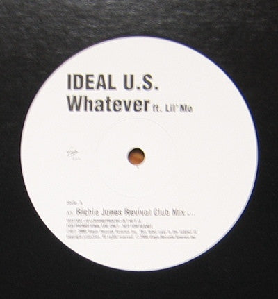 Ideal U.S. - Whatever 2x12" Promo Virgin VUSTXDJ 172