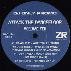 Various ‎– Attack The Dancefloor Volume Ten - Z Records ‎– ZEDD12245