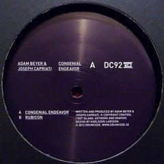 Adam Beyer & Joseph Capriati ‎– Congenial Endeavor - Drumcode ‎– DC92