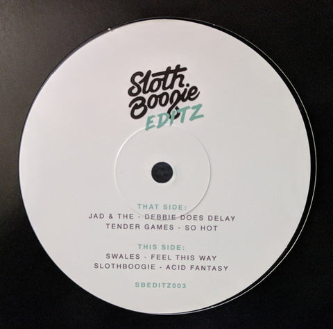 Various ‎– SB EDITZ 003 - SlothBoogie ‎– SBEDITZ003