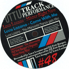 Luca Lozano ‎– Mister Right Now - Unknown To The Unknown ‎– UTTU_048