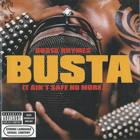 Busta Rhymes ‎– It Ain't Safe No More... (CD) J Records, BMG Flipmode Records ‎– 74321 98125 2