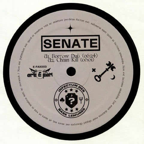 SENATE – E-FAX003 - Art-E-Fax ‎– E-FAX003