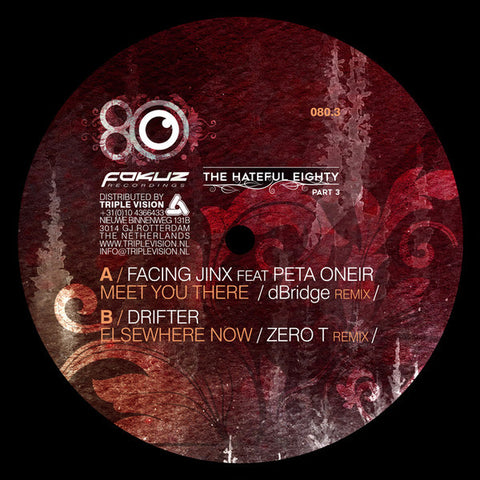 Various ‎– Hateful Eighty Part 3 12" Fokuz Recordings ‎– FOKUZ080.3
