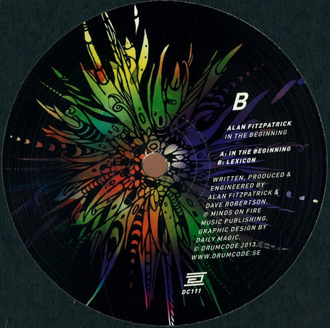 Alan Fitzpatrick ‎– In The Beginning - Drumcode ‎– DC111