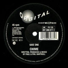 Orbital - Chime - FX135, 8869771, FFRR, Oh'Zone Records