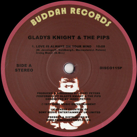 Gladys Knight & The Pips - Love Is Always On Your Mind - Buddah Records ‎– DISCO115P