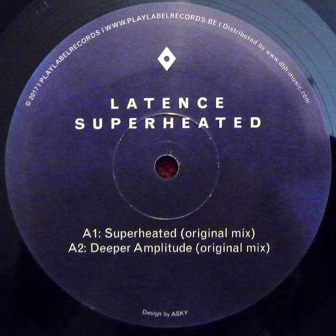 Latence ‎– Superheated Ep - Play Label Records ‎– PLR012