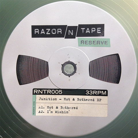 Junktion - Hot & Bothered EP - Razor N Tape Reserve ‎– RNTR005 - black Vinyl Repress
