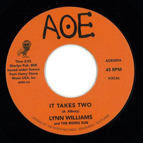 Lynn Williams & The Rising Sun - It Takes Two - AOE ‎– AOE009