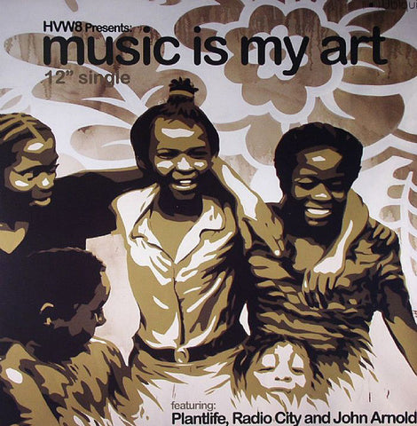 Various ‎– HVW8 Presents: Music Is My Art 12" Ubiquity ‎– UR12170
