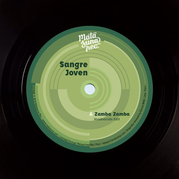 Sangre Joven - Zamba Zamba - Matasuna Rec. ‎– MSR006
