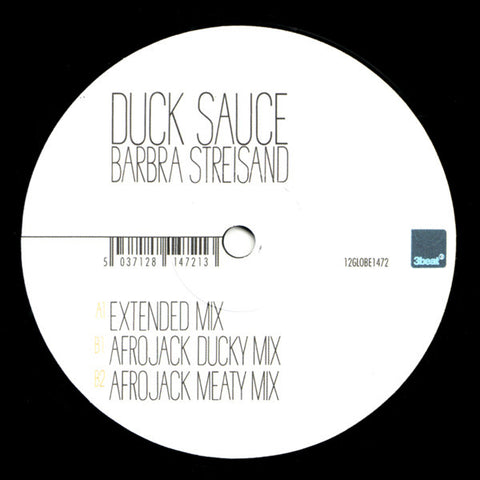 Duck Sauce ‎– Barbra Streisand - All Around The World ‎– 12GLOBE1472