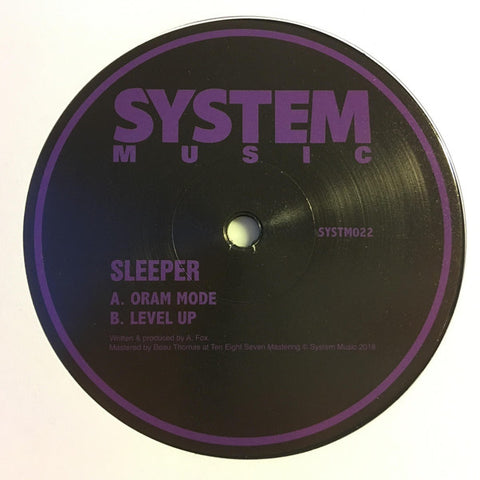 Sleeper - Oram Mode / Level Up - System Sound SYSTM022