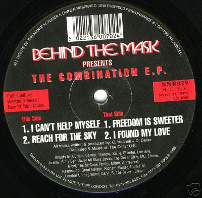 Behind The Mask ‎– The Combination EP Nice 'N' Ripe ‎– NNR-029