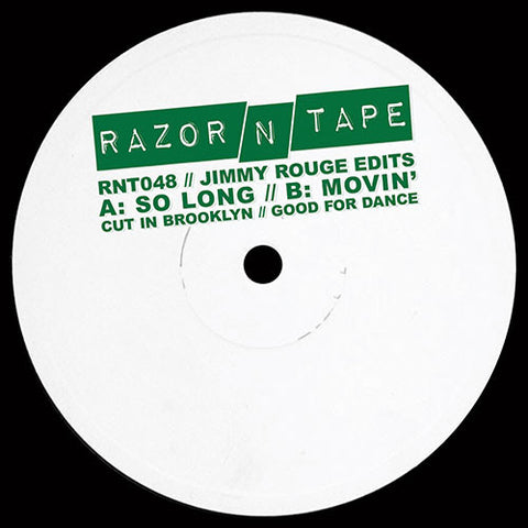 Jimmy Rouge ‎– Jimmy Rouge Edits - Razor N Tape ‎– RNT048