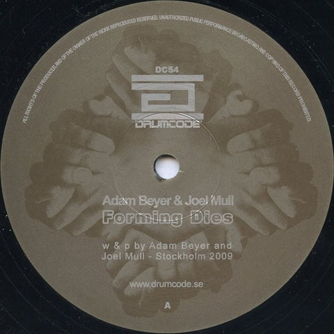 Adam Beyer & Joel Mull ‎– Forming Dies - Drumcode ‎– DC54