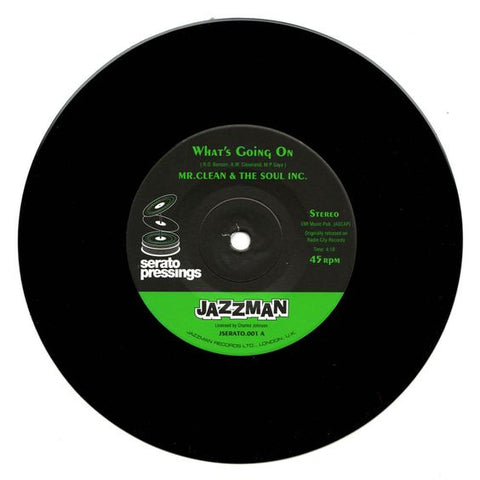 Mr Clean & The Soul Inc - What's Going On Jazzman, Serato Pressings JSERATO001, SCV-SP701