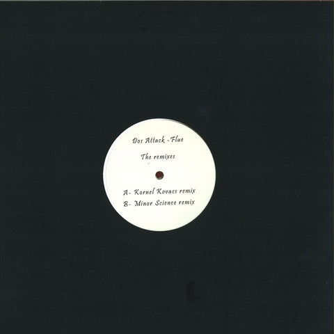 Dos Attack ‎– Flue The Remixes 12" Riverette ‎– RVRT010