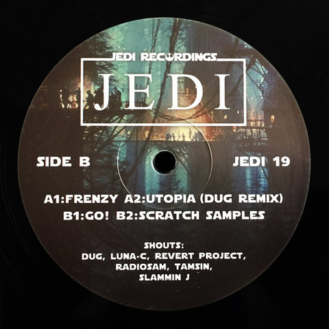 DJ Jedi ‎– Frenzy - Jedi Recordings ‎– JEDI 19