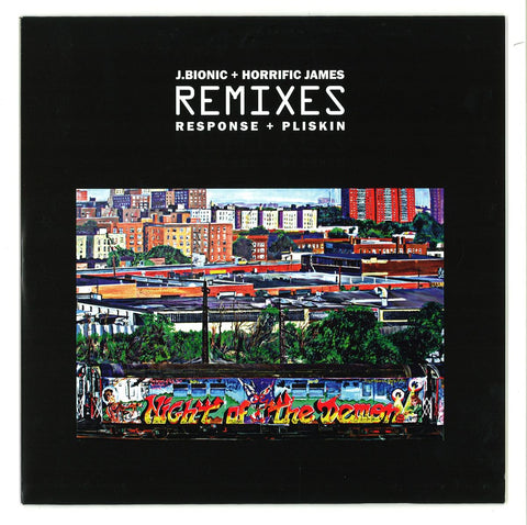J Bionic & Horrific James ‎– Remixes 10" Horrific Recordings ‎– HORRIFIC RMX 001